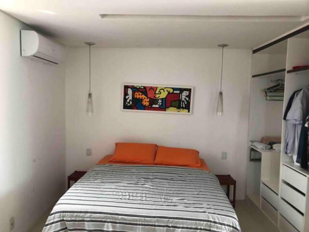 Pe Na Areia Vista Total Mar - O Paraiso E Aqui! Salvador Eksteriør billede
